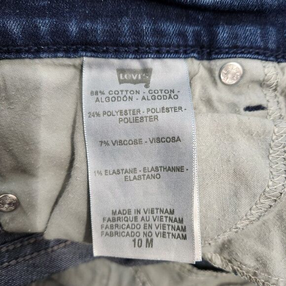 Levi's 512 Women 10 Perfectly Slimming Mid Rise Bootcut Jeans - Picture 7 of 12